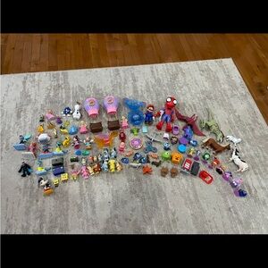 Huge Lot of Assorted Toys from various brands (target, Walmart, McDonald’s,etc)